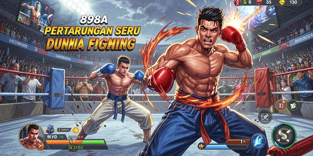 Screenshot utama <strong>898A</strong> menampilkan aksi pertarungan yang mendebarkan.