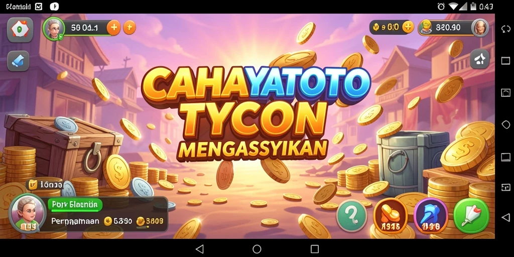 Tampilan gameplay CAHAYATOTO yang menarik dan interaktif.