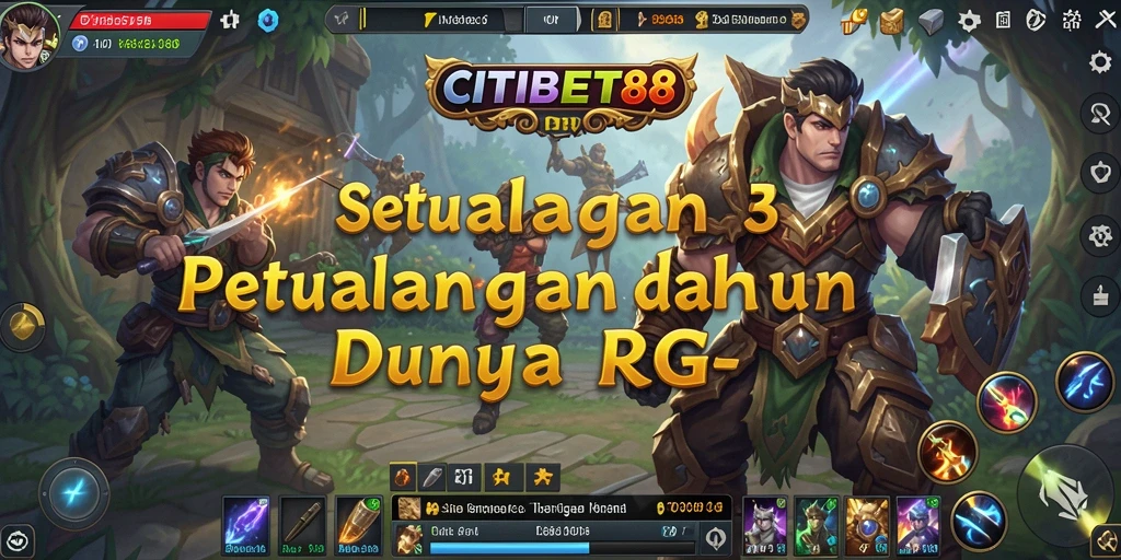 Tampilan gameplay RPG CITIBET88 yang menakjubkan dan mendebarkan.