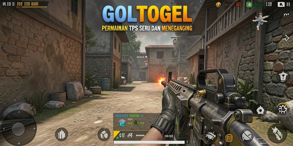 Screenshot menampilkan aksi intens dari GOLTOGEL dalam permainan TPS.
