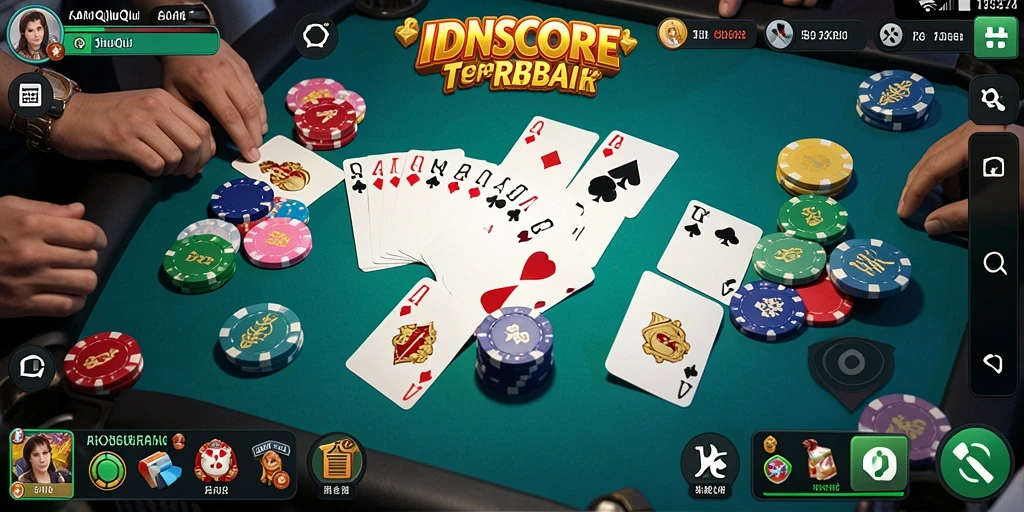 Tampilan gameplay QiuQiu yang menarik di IDNSCORE.