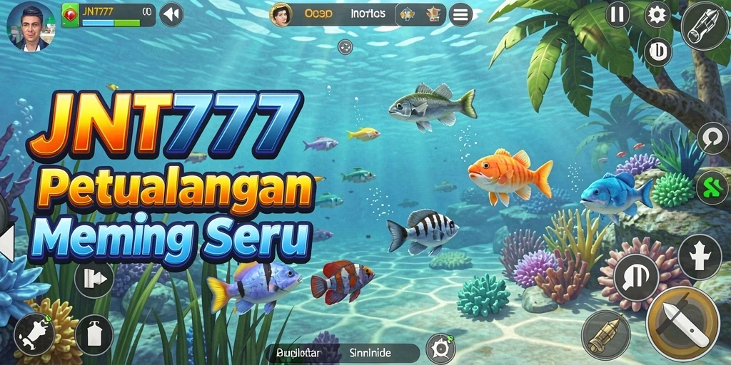 Screenshot JNT777 menampilkan pengalaman memancing yang menyenangkan.