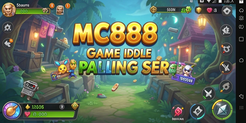 Tampilan gameplay MC888 yang menarik dan mudah dipahami.