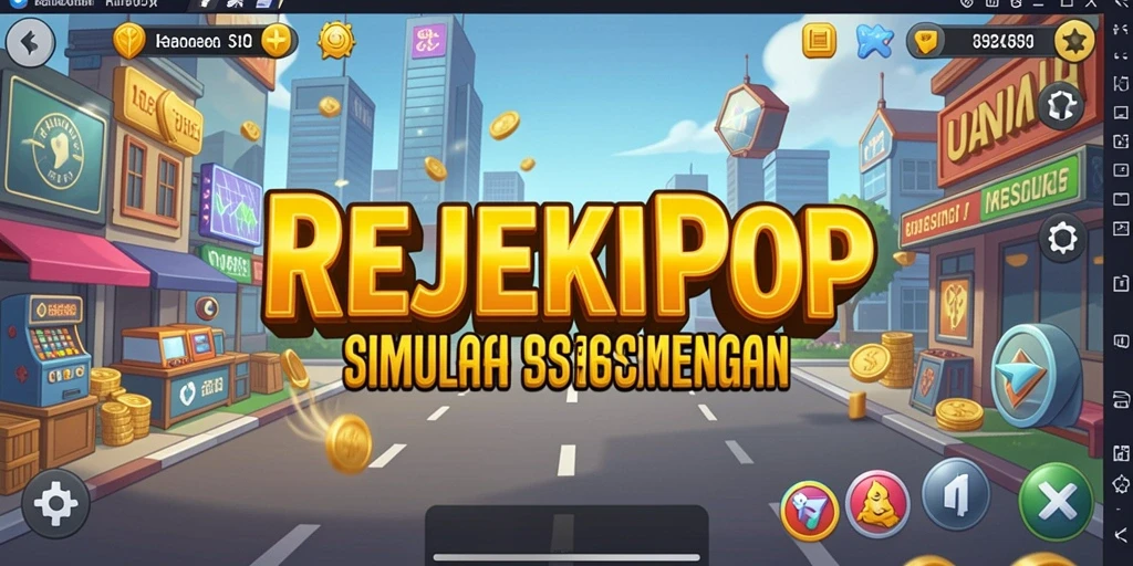 Tampilan menawan dari gameplay REJEKIPOP yang mengasyikkan.