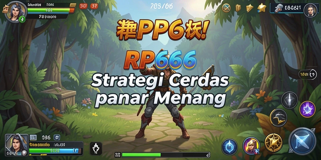 Tampilan gameplay menegangkan dari RP66 di dunia strategi.