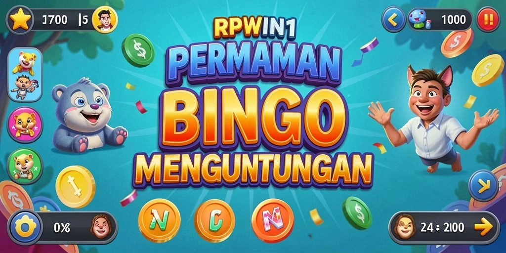 Tampilan permainan Bingo yang menarik dan interaktif.