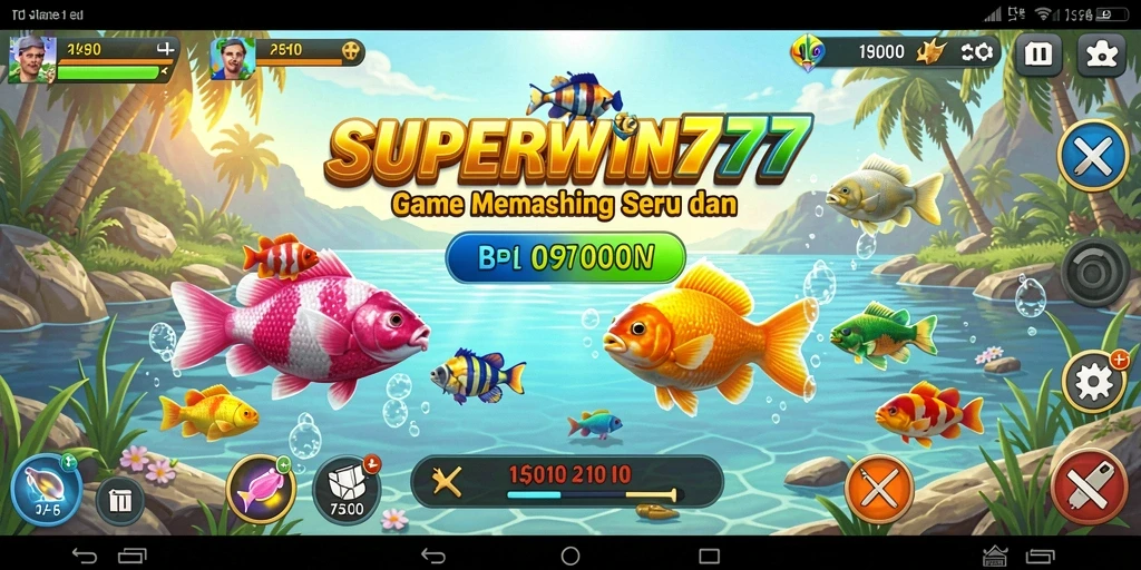 Tangkapan ikan yang epik dalam gameplay SUPERWIN777.