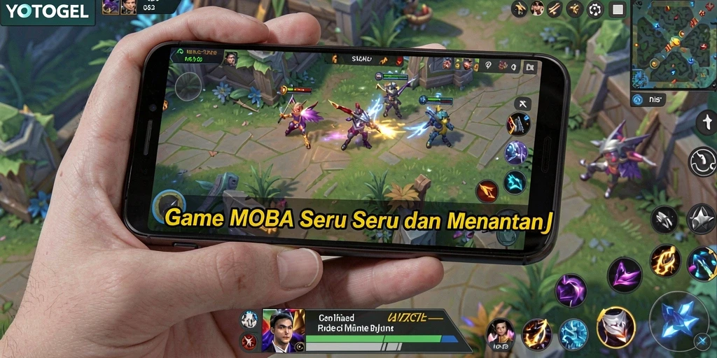 Screenshot gameplay YOTOGEL yang menunjukkan aksi seru di lapangan.